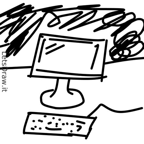 Image result for How to Draw a Computer Monitor Hard