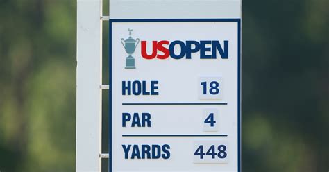 USGA US Open Leaderboard 的图像结果