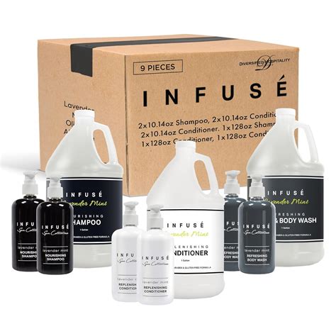 1-Shoppe All-in-Kit Lavender Mint All-In-One Gallon Set with Dispenser ...