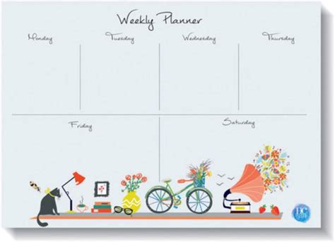 COI Mermaid My Week Planner/Stylish Little Sea Girls Love Collection ...