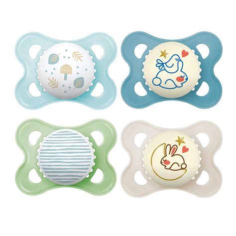 Amazon.com : MAM Original Day & Night Pacifiers, Binky Pacifier for 0-6 ...