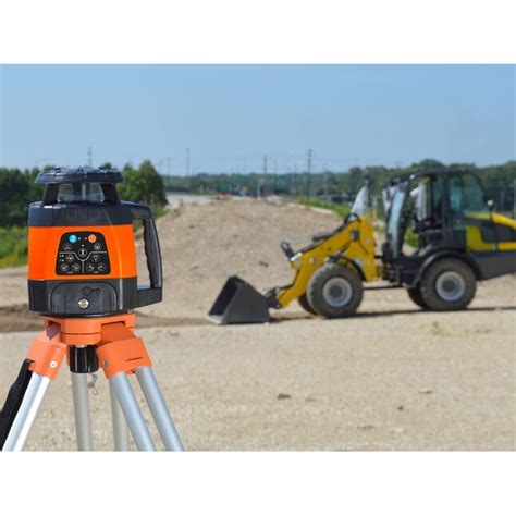Johnson Level 1500-ft Red 360-Degree Self-Leveling Rotary Laser Level ...