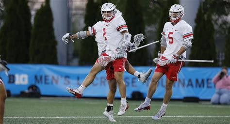 Ohio State Men's Lacrosse Cruises Past Maryland 14-10 To Earn Program's ...