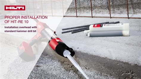HIT-RE 10 Epoxy anchor - Chemical Anchors - Hilti India