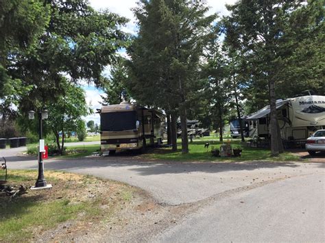 BLUE SKY AHEAD: Jim & Mary's RV Park, Missoula, MT