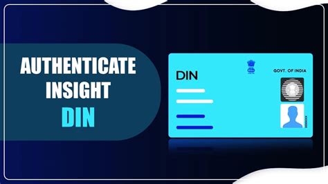 IT Department introduces Authenticate Insight DIN feature for Enhanced ...