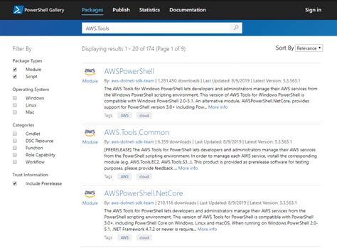 Image result for AWS PowerShell