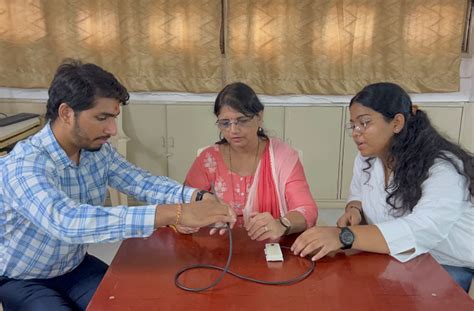 Two students from Surat developed anti-sleep detectors prototype