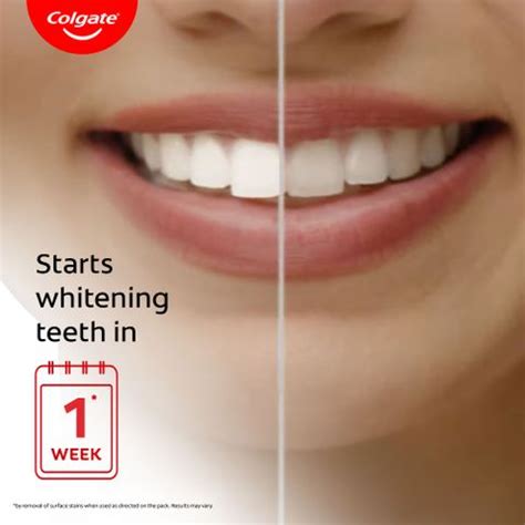 Colgate Visible White Tooth paste Teeth Whitening Starts in 1 week ...