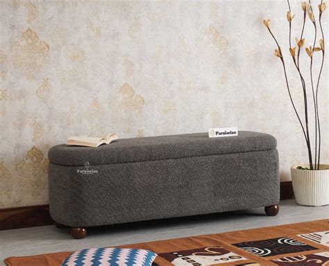 Buy Online PebbleSoft Storage Bench Trunk Box
