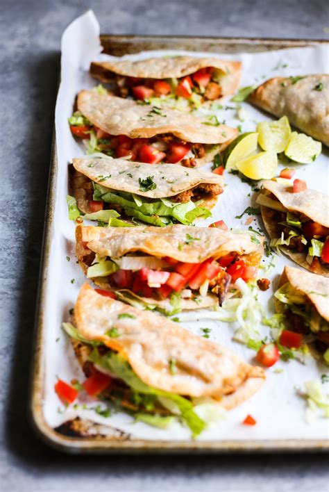 Crunchy Baked Turkey Tacos - The Defined Dish Recipes | Recipes, Baked ...