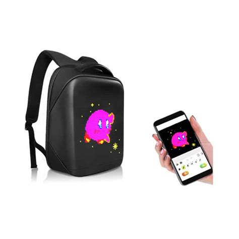Image result for LED Backpacks with Programmable Display
