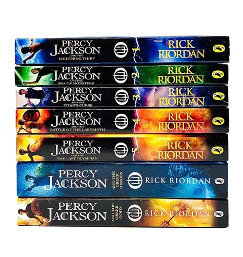 Percy Jackson Bokomslagskunst Percy Jackson And The Olympians: The