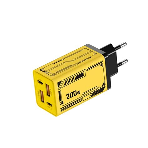 200W Multi-Port Charger With Dual 65W PD And Dual Type-C Charging Head ...