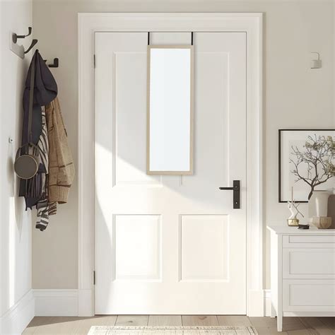 Buy Photomontage Reflection Pine Door Mirror - 34x5x104cm from Home ...