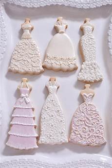 Wedding Gown Cookies by 6 Beautiful Cookie Ideas For Your Wedding Arabia Weddings Wedding Gown Cookies