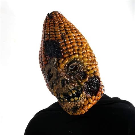 Buy Full Face Scary Burn Corn Mask for Cosplay Latex Mask Horror ...
