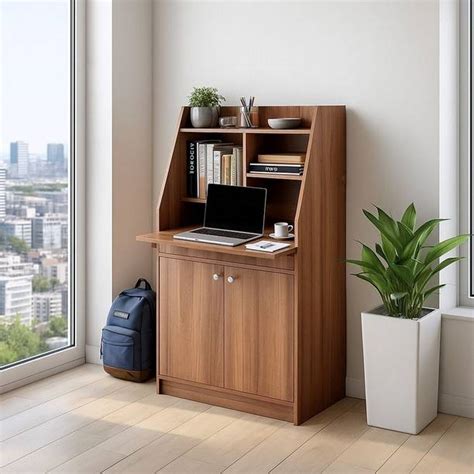 Study Table with Storage: Wooden Desk with Drawers Online