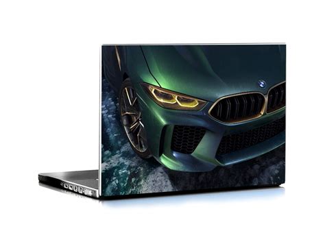 ISEE 360® Luxury Cars Collection Car Lover Laptop Lid Skin Cover ...