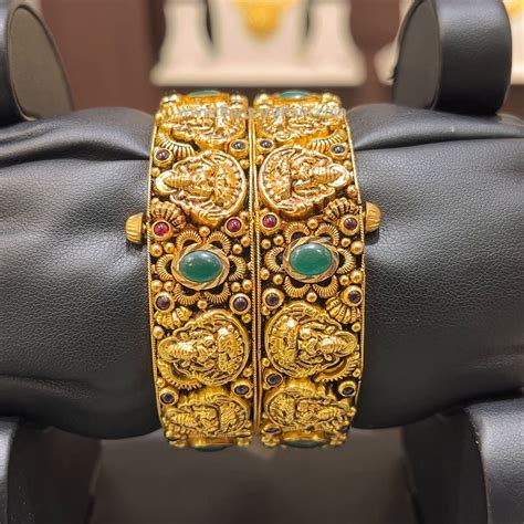 CMR 48.285gms BANGLES 22K Yellow Gold – BangaruRani