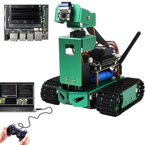 Buy Programming DIY Robot Car Kit, robotics kit With 2-DOF PTZ camera ...