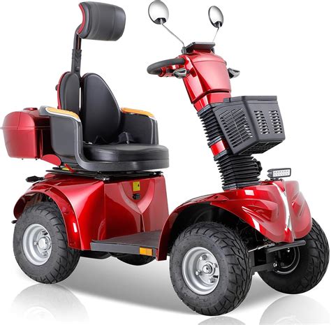 Amazon.com: Dvsripa All Terrain Mobility Scooter,800W Heavy Duty ...