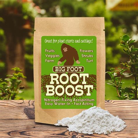 Big Foot Root Boost Azospirillum - Naturally Promotes Rooting, Grow New Plants from Cuttings ...
