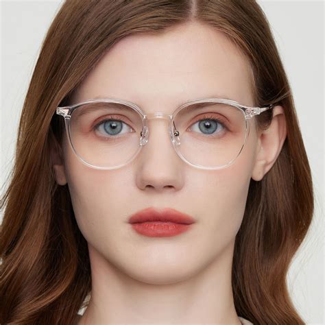 DesMoines Round - Crystal Eyeglasses
