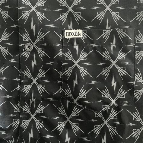 Dixxon Flannel Company "The Riff" button up. Black... - Depop