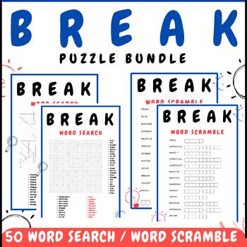 Image result for Word Break Worksheet