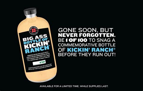 One-Cent Ranch Bottles : kickin ranch