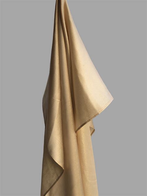 Nabia Women’s Cotton Shimmer Golden Color Solid Hijab