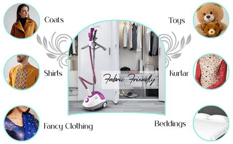 INALSA Standing Garment Steamer 1700 Watt Steam Iron for Clothes ...