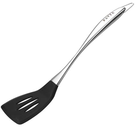 Buy FAVIA Nonstick Silicone Slotted Spatula Turner Heat Resistant ...