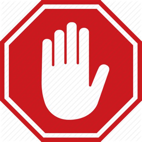 Image result for Stop Sign Hand Symbol