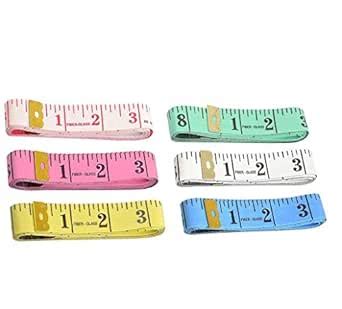 OFIXO 6 PCS Professional Tailoring Tape Measure Sewing Measuring 60 ...