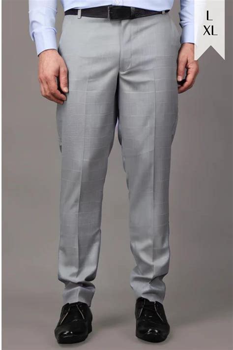 Buy Gray Trousers Mens & Mens High Waisted Trousers - Apella