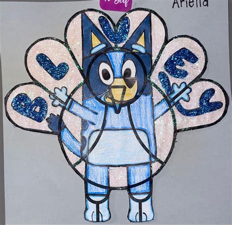 Bluey Turkey Disguise - Blazing Knight