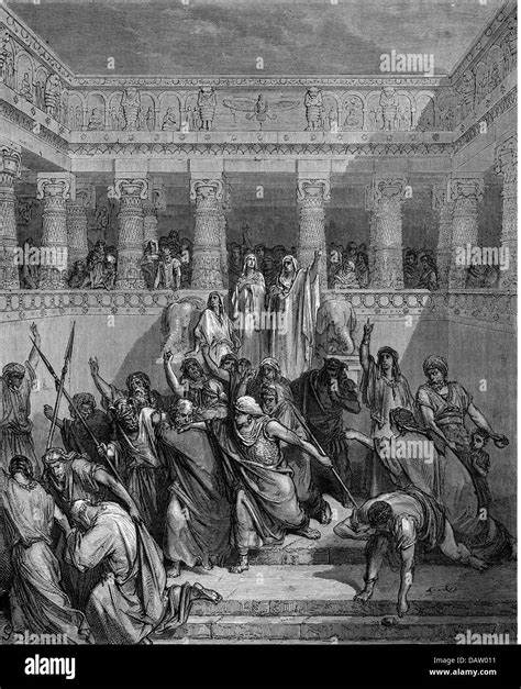 religion, biblical scenes, "Justification of Susanna", wood engraving ...