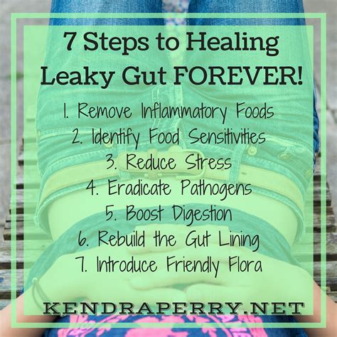 7 Steps to Healing Leaky Gut - Kendra Perry