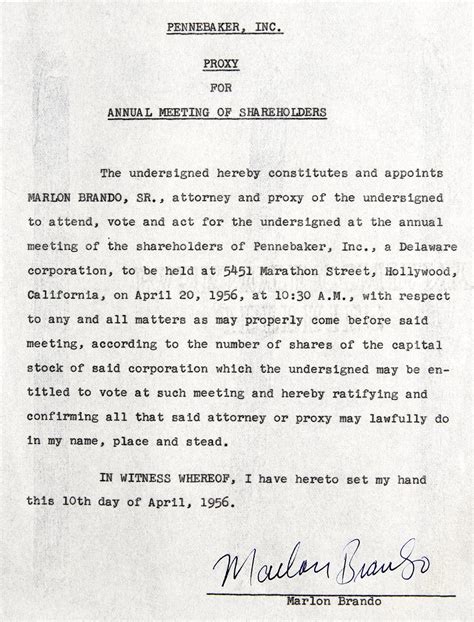 Marlon Brando Signed Godfather poster and Signed Letter with Replica P ...