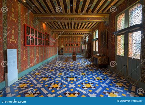 Inside medieval castle stock image. Image of interior - 61206981