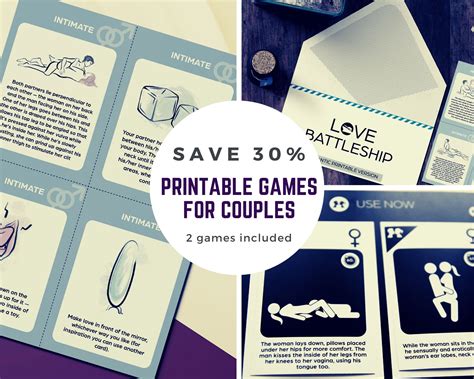 Printable Games for Couples. Sexy Gift for Husband or Boyfriend - Etsy Canada