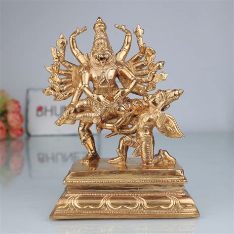 Ugra Narasimha Killing Hiranyakashipu Idol – ArtyCraftz - Online ...
