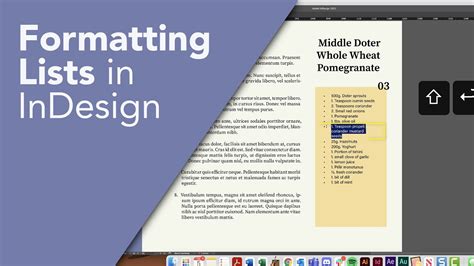 Image result for InDesign List Box With