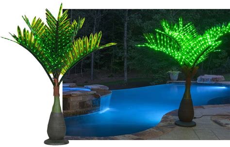 LED Lighted Palm Trees 的图像结果