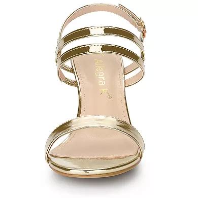 Women's Slingback Block Heel Ankle Strap Sandals