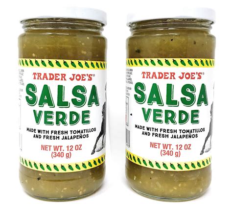 Trader Joe's Salsa Verde 12fl.oz, 2 Pack : Amazon.in: Grocery & Gourmet ...