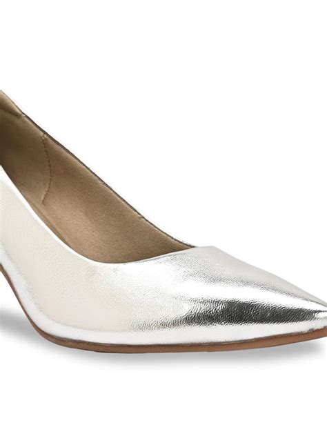 Shop Rocia By Regal Silver Women High Heel Pumps Online