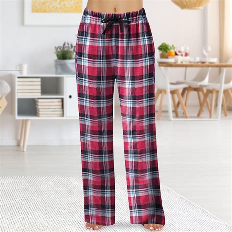 Hvyesh Women Lounge Pants Comfy Pajama Bottom with Pockets Stretch ...